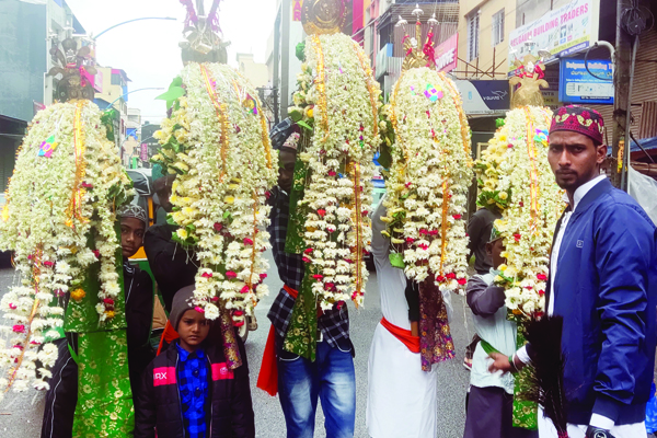 ಶ್ರದ್ಧೆ,  ಭಕ್ತಿಯಿಂದ ಮೊಹರಂ ಆಚರಣೆ